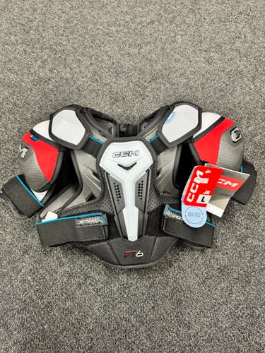 CCM JetSpeed FT6 Shoulder Pads Jr Large (New)