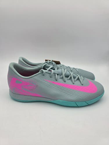 Nike Zoom Mercurial Vapor 16 Academy IC Soccer Shoes Sz 9.5 Ocean Pink Blast