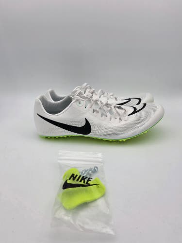 Nike Zoom Ja Fly 4 White Bright Spruce Track Spikes Men’s Size 7 DR2741-102