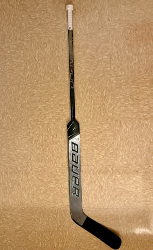 Custom Senior Bauer Vapor Hyperlite Regular Goalie Stick 27" Paddle -benoit- (Used)