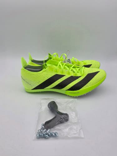 Adidas Adizero Prime SP 3 Strung 'Lucid Lemon Black' Track Shoes Mens Size 7