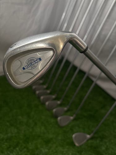 Callaway Steelhead X-14 RH Iron Set R Flex (2- PW & SW)