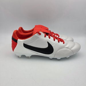 Nike Premier 3 FG Soccer Cleats White Team Orange HM0265-800 Men’s Size 11