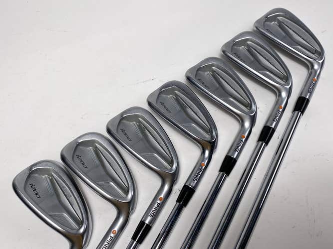 Ping i200 Iron Set 4-PW Orange Dot AWT 2.0 Stiff Steel Mens RH