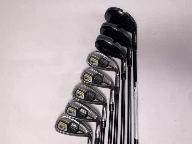 Adams Idea Tech V3 Iron Set 4 HYB-6 HYB+7 Iron-PW+GW Idea V3 Regular Graphite RH