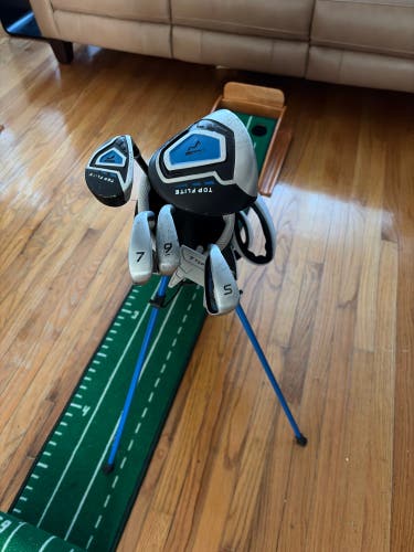 Junior Top Flite Top Flite Junior Left Hand Clubs (Full Set) Junior 6 Pieces (Used)