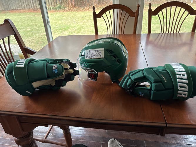 Medium Warrior Alpha One Pro Helmet Pro Stock (Used)