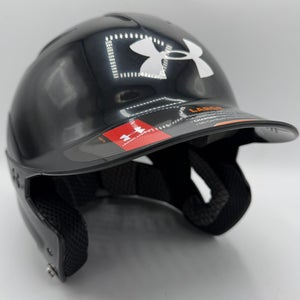 New Large Black Under Armour Converge Batting Helmet