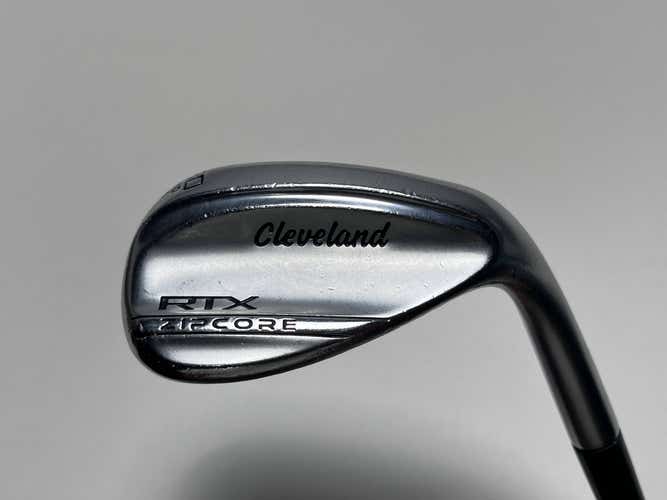 Cleveland RTX ZipCore Tour Satin Wedge 60* 10 Bounce TT DG Spinner Steel Mens RH