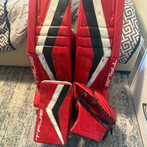 33" True Catalyst Px3 Regular Goalie Full Set (Used)