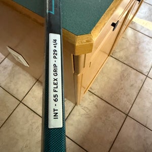 Intermediate CCM Vizion Left Hand Hockey Stick P29 65 Flex (Used)