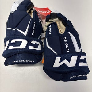 New!! CCM AS580 Gloves 12" Navy Blue