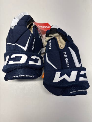 New!! CCM AS580 Gloves 12" Navy Blue