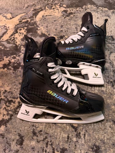 New Bauer Supreme Shadow Hockey Skates Pro Stock - Size 8.5 Frank Washington Capitals
