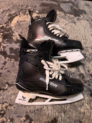 Used Bauer Supreme Shadow Hockey Skates Pro Stock - Size 8.25 Washington Capitals Chisholm