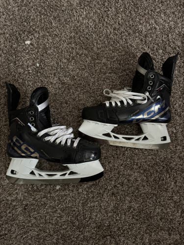 Pro Stock Custom CCM JetSpeed FT6 Pro Hockey Skates Size 9.5 Regular Width (New)