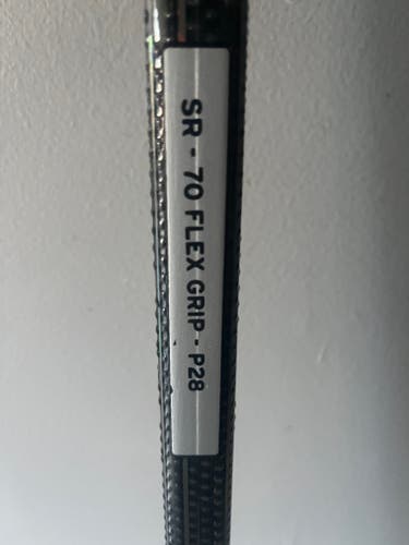 Senior CCM XF Ghost Left Hand Hockey Stick P28 70 Flex (Used)