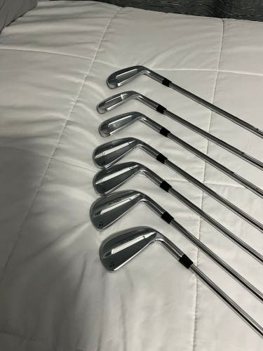 Men's 2025 TaylorMade P-790 Right Handed Iron Set Stiff Flex Steel Shaft (New)