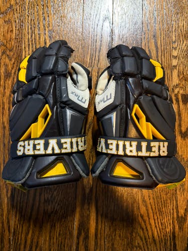 UMBC Maverik Max Lacrosse Gloves (lightly used)