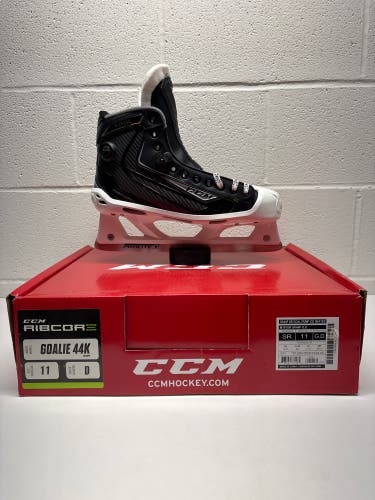 New!! CCM Ribcor 44K Hockey Goalie Skates Regular Width 11