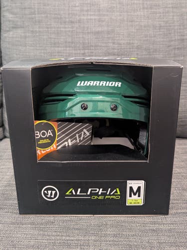 Medium Warrior Alpha One Pro Helmet (New)