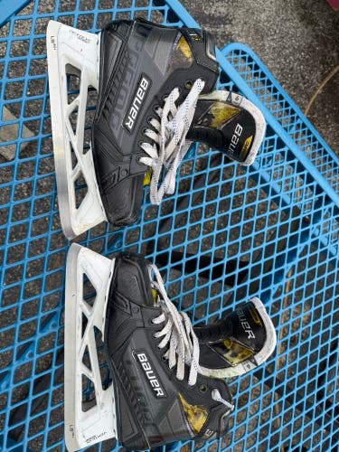 2020 Bauer Supreme 3S Pro Hockey Goalie Skates Regular Width 9 (Used)