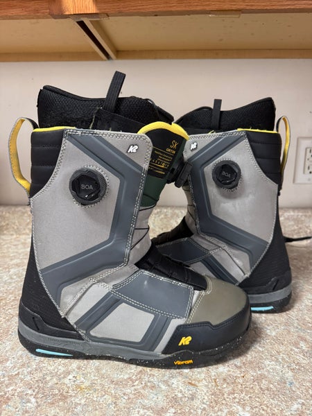 2024 K2 Orton Sz Size M 10.5 (W 11.5) Snowboard Boots All Mountain used