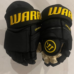 Warrior Covert QRE Gloves 13" Pro Stock Canucks “Skate” Black Colourway