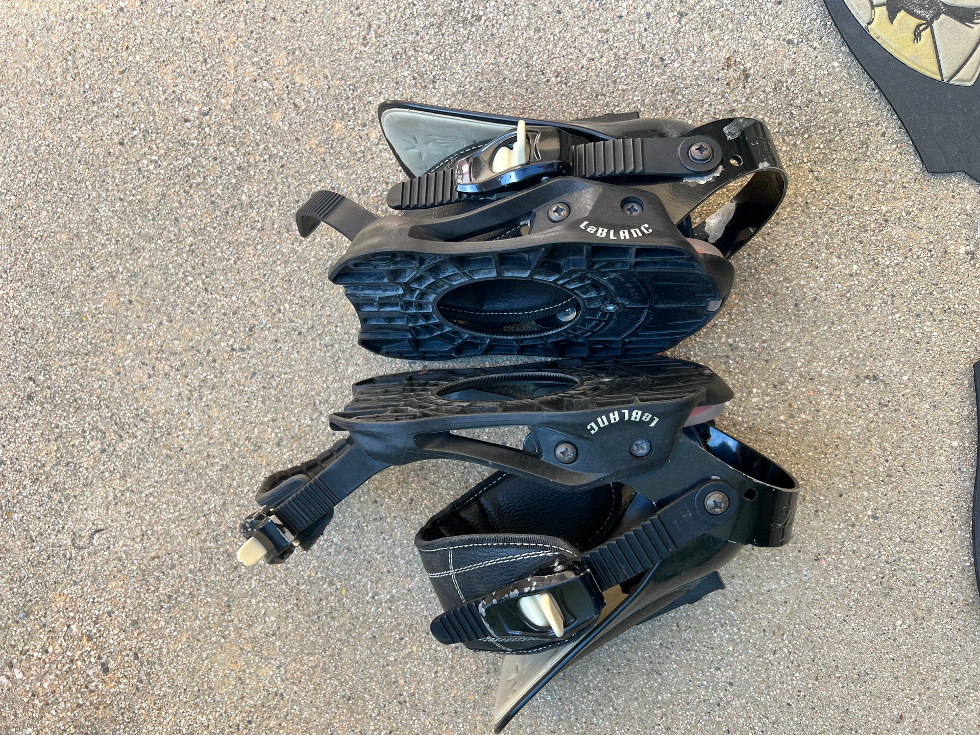 Ride Preston LS Snowboard Bindings Size Large Alloy Base