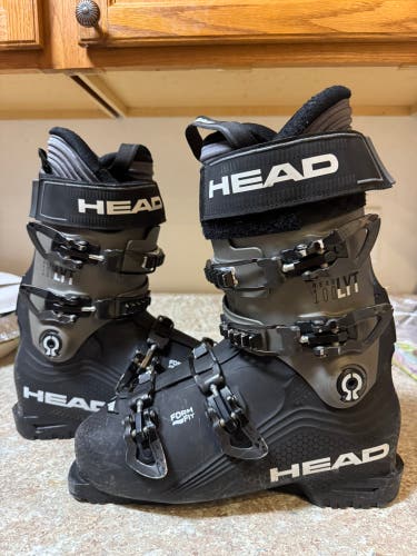 270 275 HEAD Nexo LYT 100 downhill Ski Boots Medium Flex (Used) Mondo 27 & 27.5 Men's
