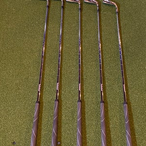 Men's 2020 TaylorMade SIM Max Right Handed Iron Set Regular Flex Steel Shaft (Used)