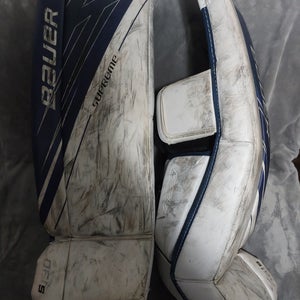 Medium Bauer Supreme S190 Goalie Leg Pads (Used)
