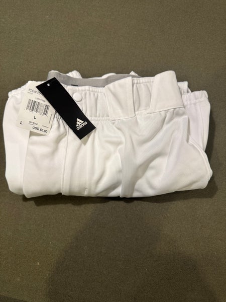 White Knickers - Men's Medium Adult Adidas Pants (New)