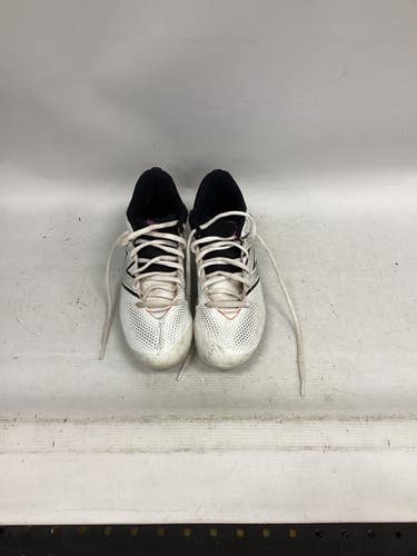 Used New Balance LAX Cleats Mens White Senior 4 11851-S000044317