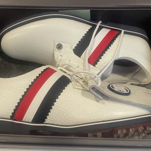 NEW! G/Fore Gallivanter Striped Kiltie Womens Golf Shoes 7.5 EU 38.5 G4LA23EF13