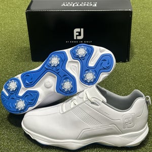FootJoy Mens eComfort Golf Walking Shoes 57702 WHITE Size 9.5 Medium D NEW