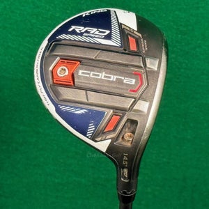 Cobra King RAD Speed Red/Blue 14.5 Fairway Wood 3 Motore X F3 6-R Regular w/HC