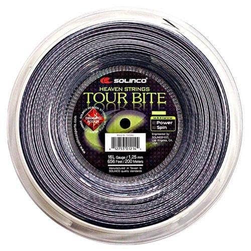 Solinco Tour Bite Diamond Rough Tennis String Reel, 660ft/200M,