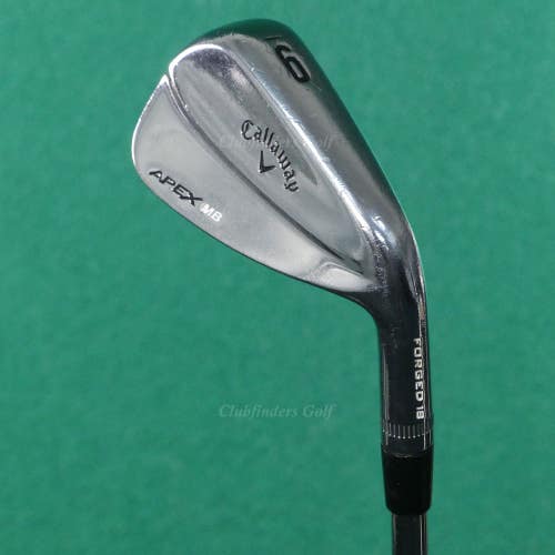 Callaway Apex MB Forged 18 Single 9 Iron Project X Rifle 6.0 Steel Stiff