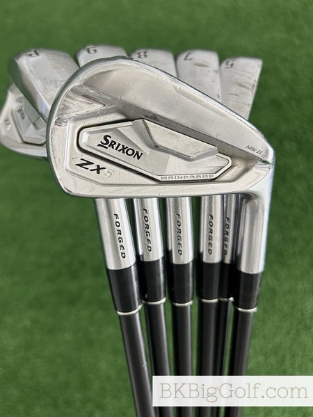 Srixon ZX5 Mkii Forged Iron Set 5-P / KBS Max 75 Stiff Graphite
