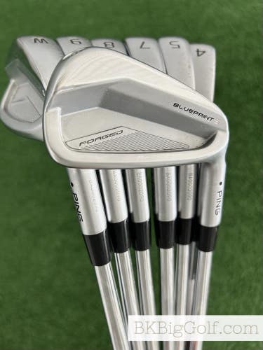Ping Blueprint S Forged Iron Set 4-W / Dynamic Gold 120 Stiff