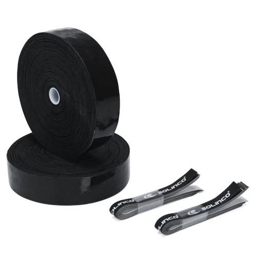 Solinco Hyper Extra Tacky Tennis Over Grip Black 30 Pack