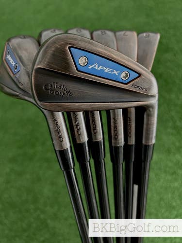 Callaway Apex Ai200 24 Limited Edition Copper Forged Iron Set 5-A /