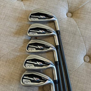 Callaway XR Iron Set 6-PW Project X 58g Regular Flex Standard NICE