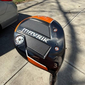 Callaway Mavrik 3-Wood 15 Hzrdus T800 Regular Flex 42.5 +HC NEAR MINT