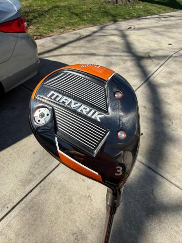 Callaway Mavrik 3-Wood 15 Hzrdus T800 Regular Flex 42.5 +HC NEAR MINT