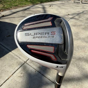 Adams Speedline Super S 3-Wood 15 Matrix HD Radix Regular Flex 42.75 +HC NICE