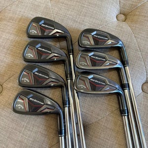 Callaway 2019 Big Bertha Iron Set 4-PW KBS Max 90g Regular Flex Standard NICE