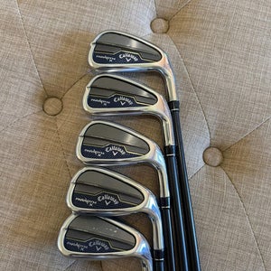 Callaway Paradym X Iron Set 6-PW Cypher 50g Senior Flex Standard NICE