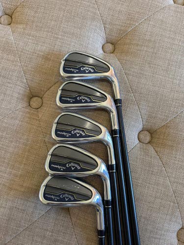 Callaway Paradym X Iron Set 6-PW Cypher 50g Senior Flex Standard NICE